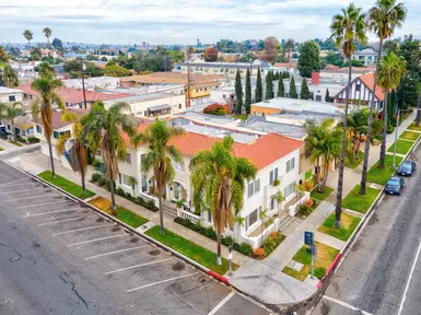 9-unit low-rise apartments