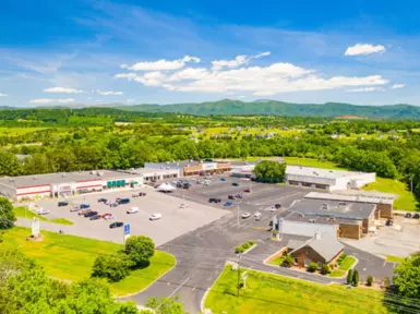 multi-tenant retail center