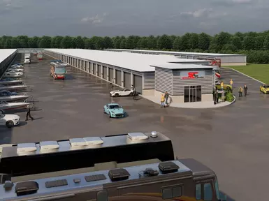 proposed 172-unit self-storage facility